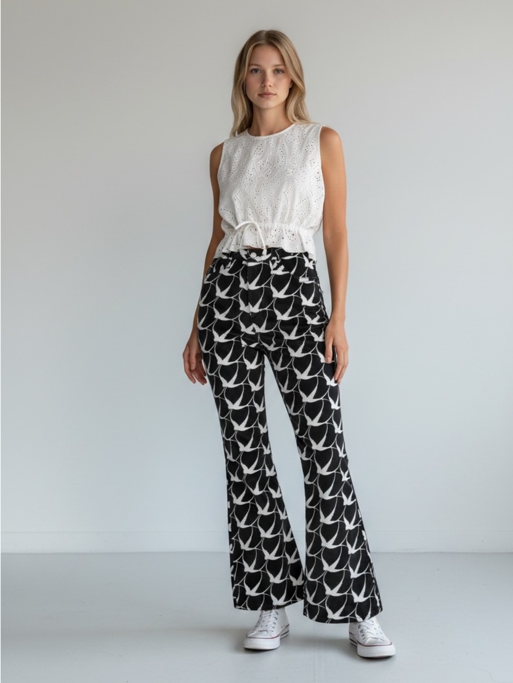 RVCA x Camille Rowe Livin Corduroy Pants Size 25